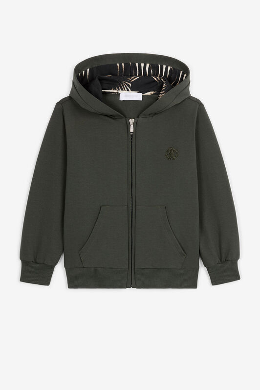 JU Sweatshirt Verde scuro PJT958-CF050