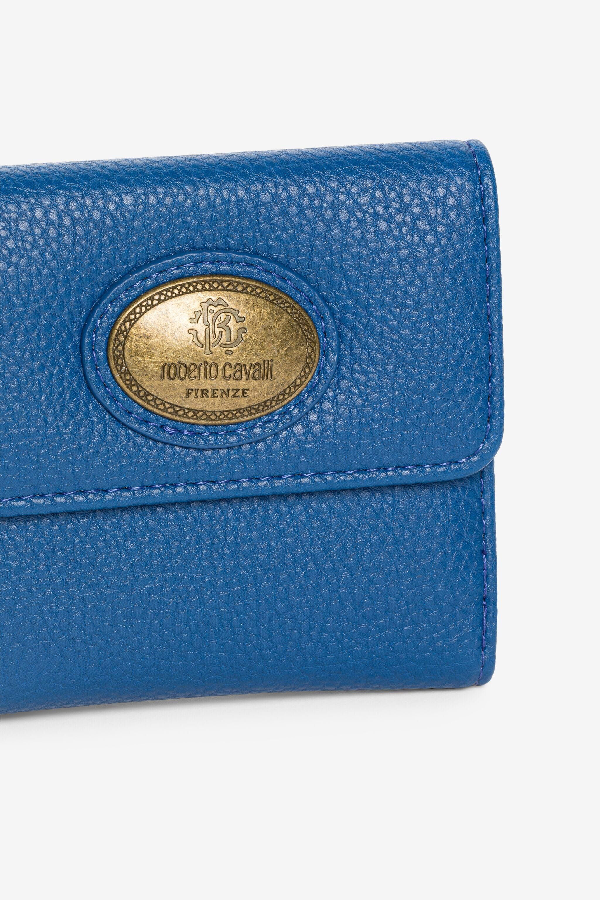 RC RC Monogram Geldbeutel mit drei Fächern Blau JSA003-AB001