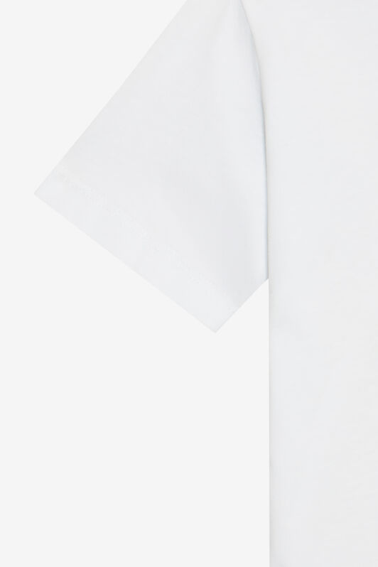 JU T-Shirt Bianco Ottico Con Stampa Logata OPTICAL WHITE VJT60B-JD001