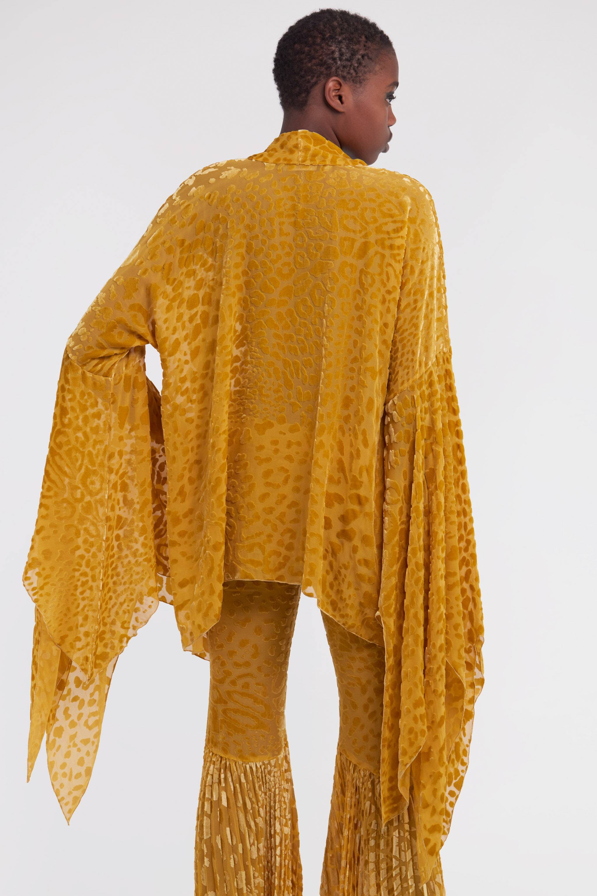 RC Shirt with wide sleeves Yellow SWT701-4RL77