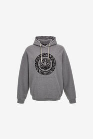 ${brand} Just Cavalli Tiger Logo Front-Pocket Sweatshirt ${colorDescription} ${masterID}