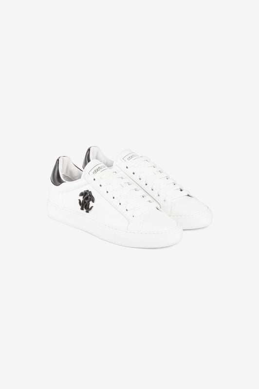 RC Sneakers with Monogram Mirror Snake RC Sneakers with Monogram Mirror Snake White/Black RKS038-PZA90