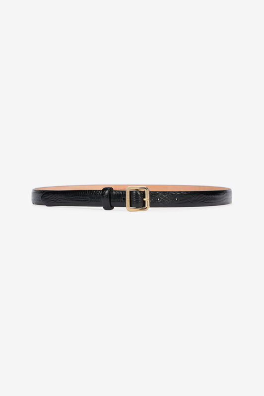 RC Black Belt with Cobra Print Black VWC002-PZ119