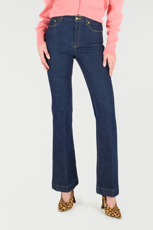 RC Five-Pocket Flared Jeans Dark blue UKJ221-DS005