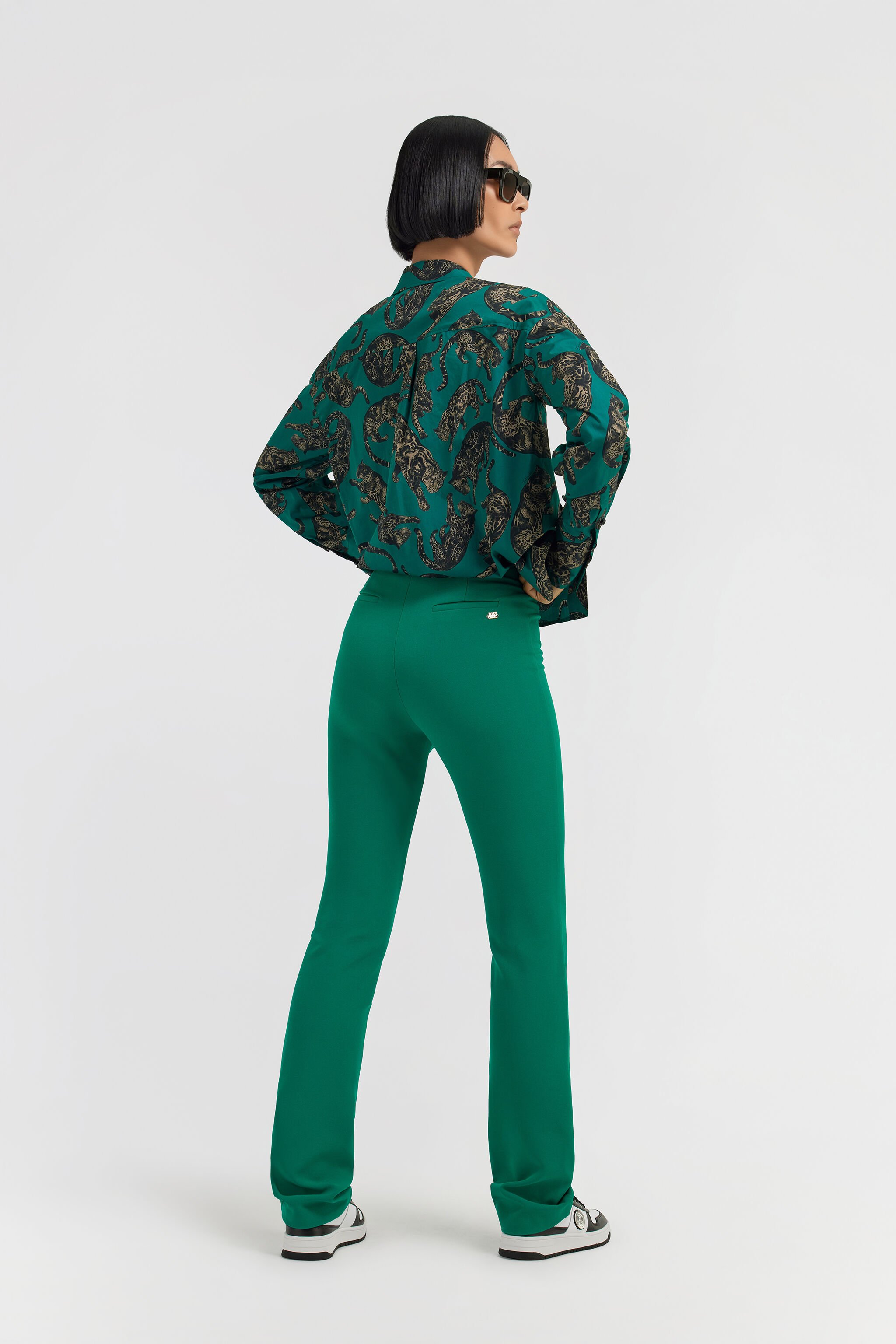 JC Just Cavalli Pants Green TFT087-TF117