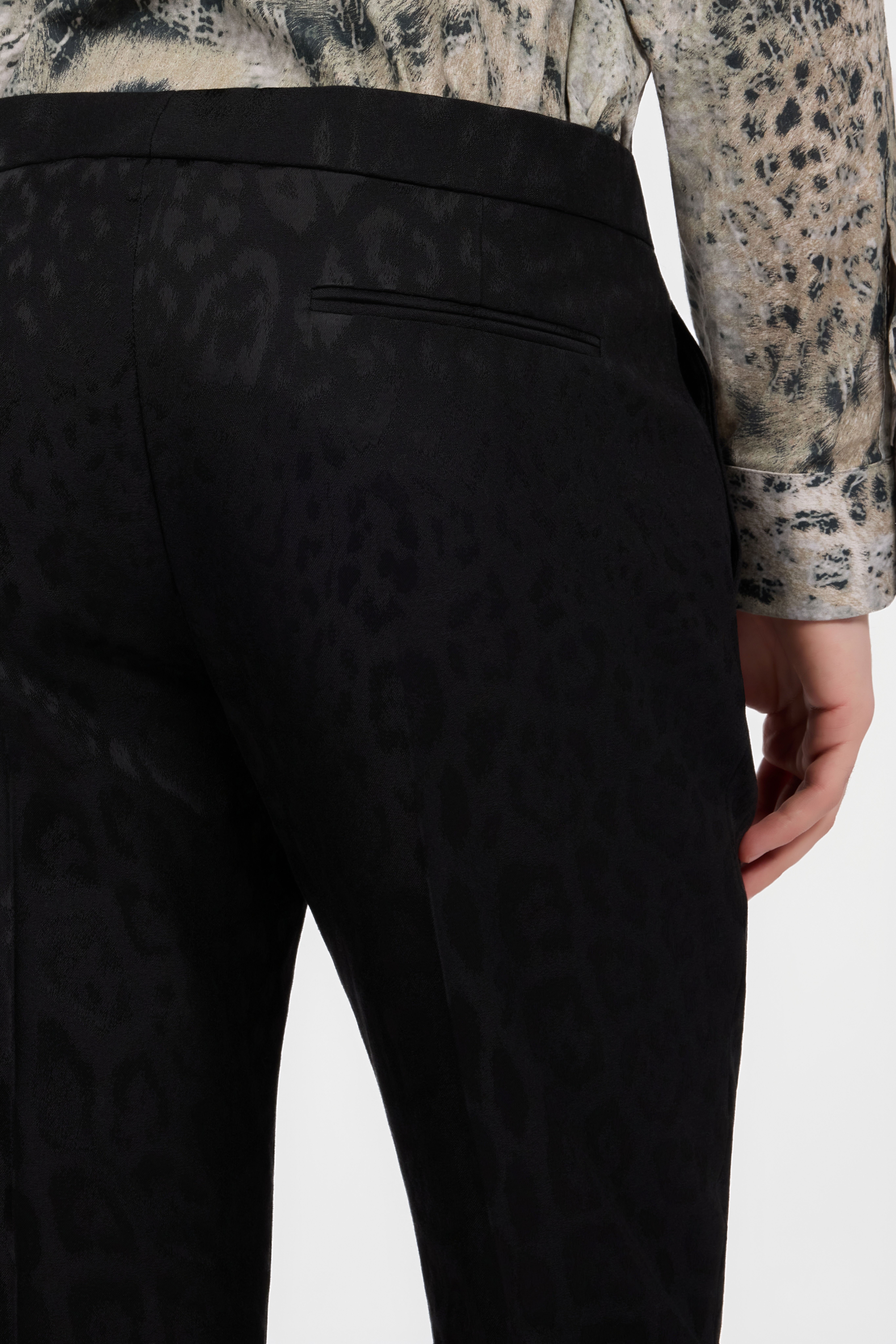 RC Pantalones Negros De Jersey BLACK XNT220-TJ033