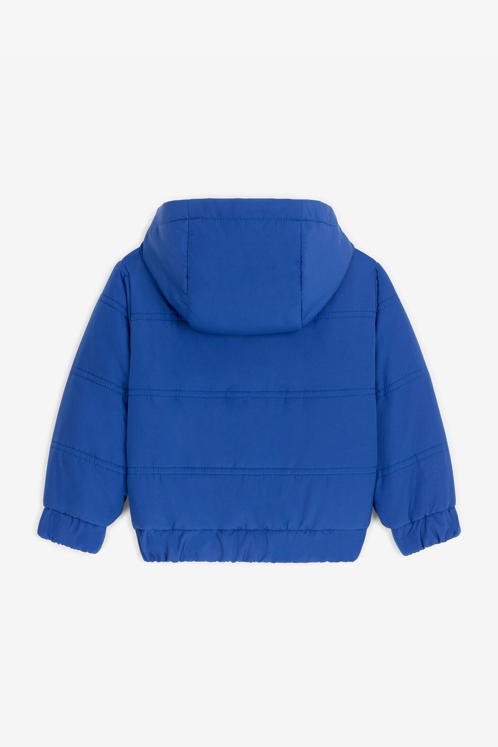 JU Giacca con cappuccio e Monogram RC Blu RJT40D-SB001