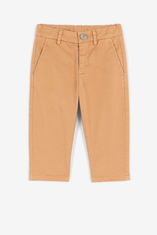 JU Monogram-print chinos SAND 17-1038 QJT249-CE035