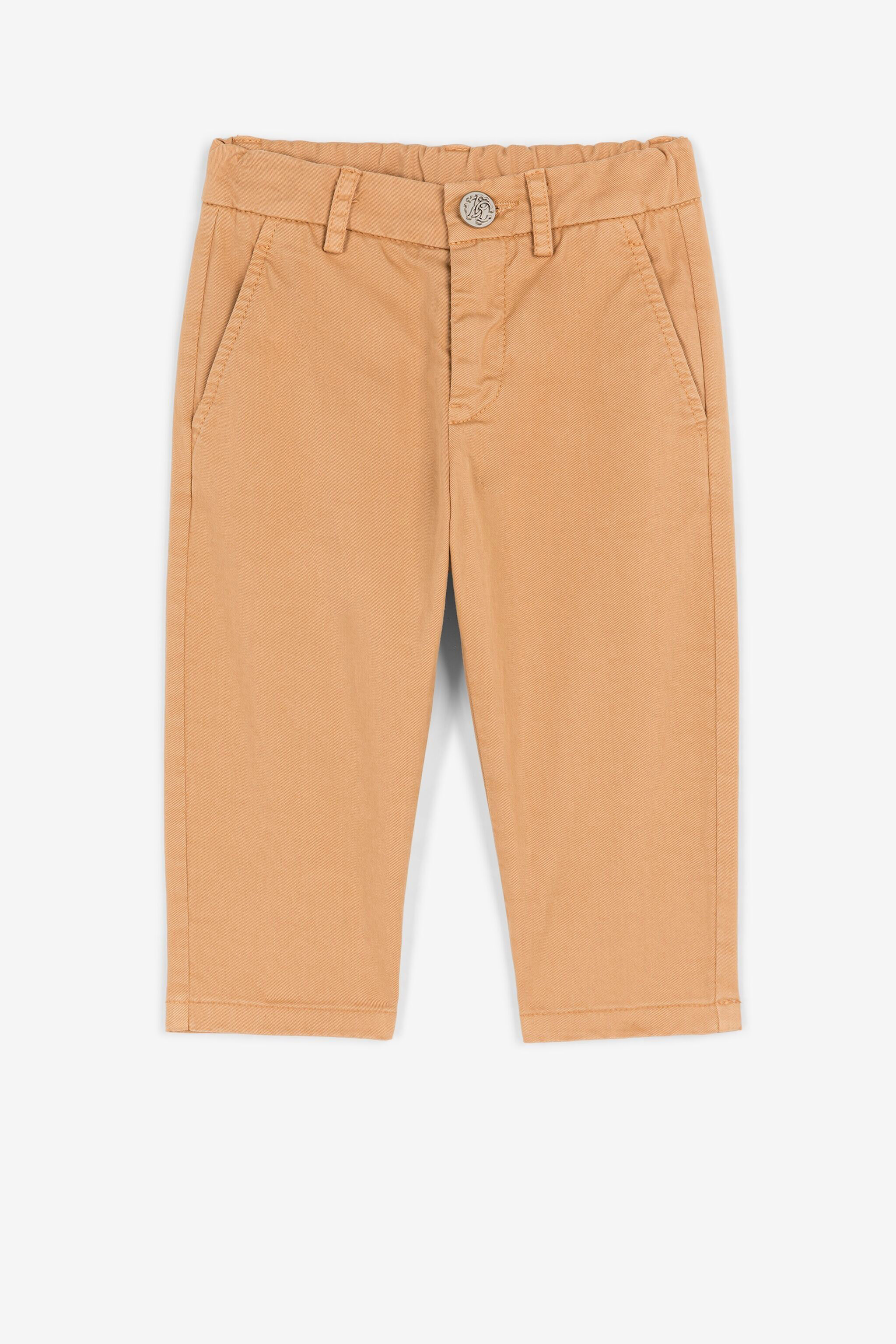 JU Monogram-print chinos SAND 17-1038 QJT249-CE035