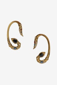 ${brand} Snake-Shaped Earrings ${colorDescription} ${masterID}