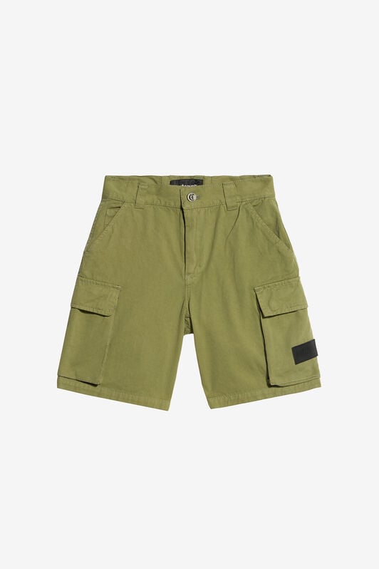 JC Grüne Baumwoll-Shorts CALLISTE GREEN WFT20J-MG019