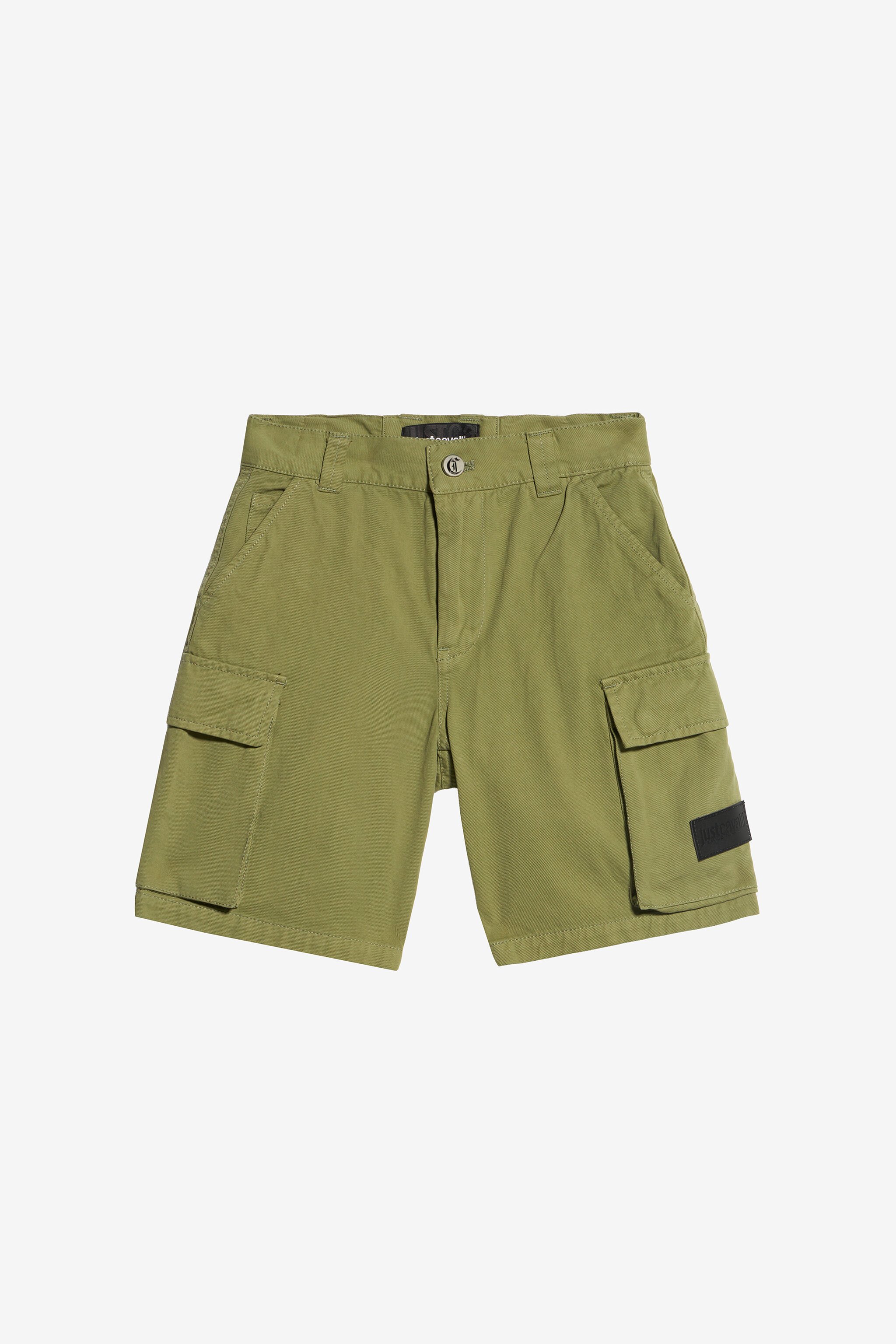 JC Grüne Baumwoll-Shorts CALLISTE GREEN WFT20J-MG019