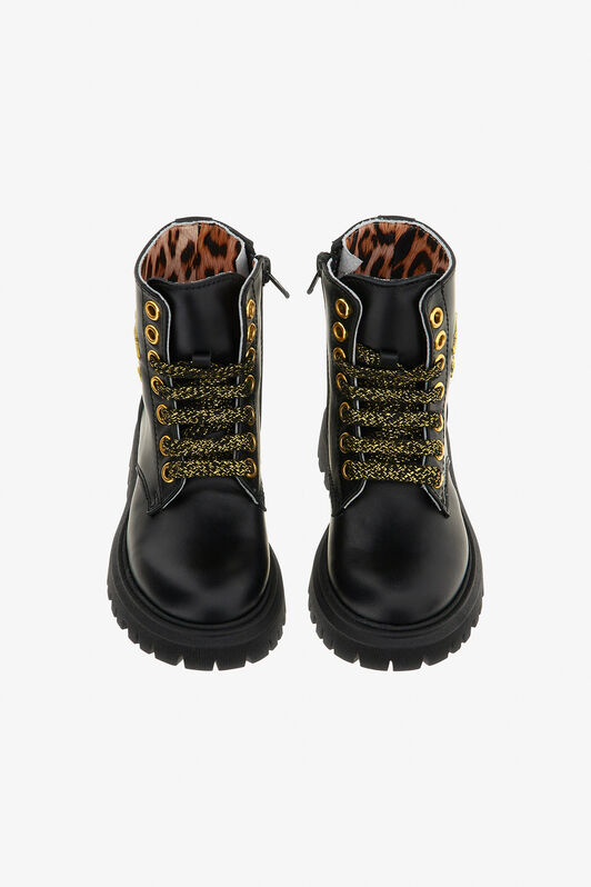 JU Boot JU Boot Nero/Oro RJS02M-PZJ02