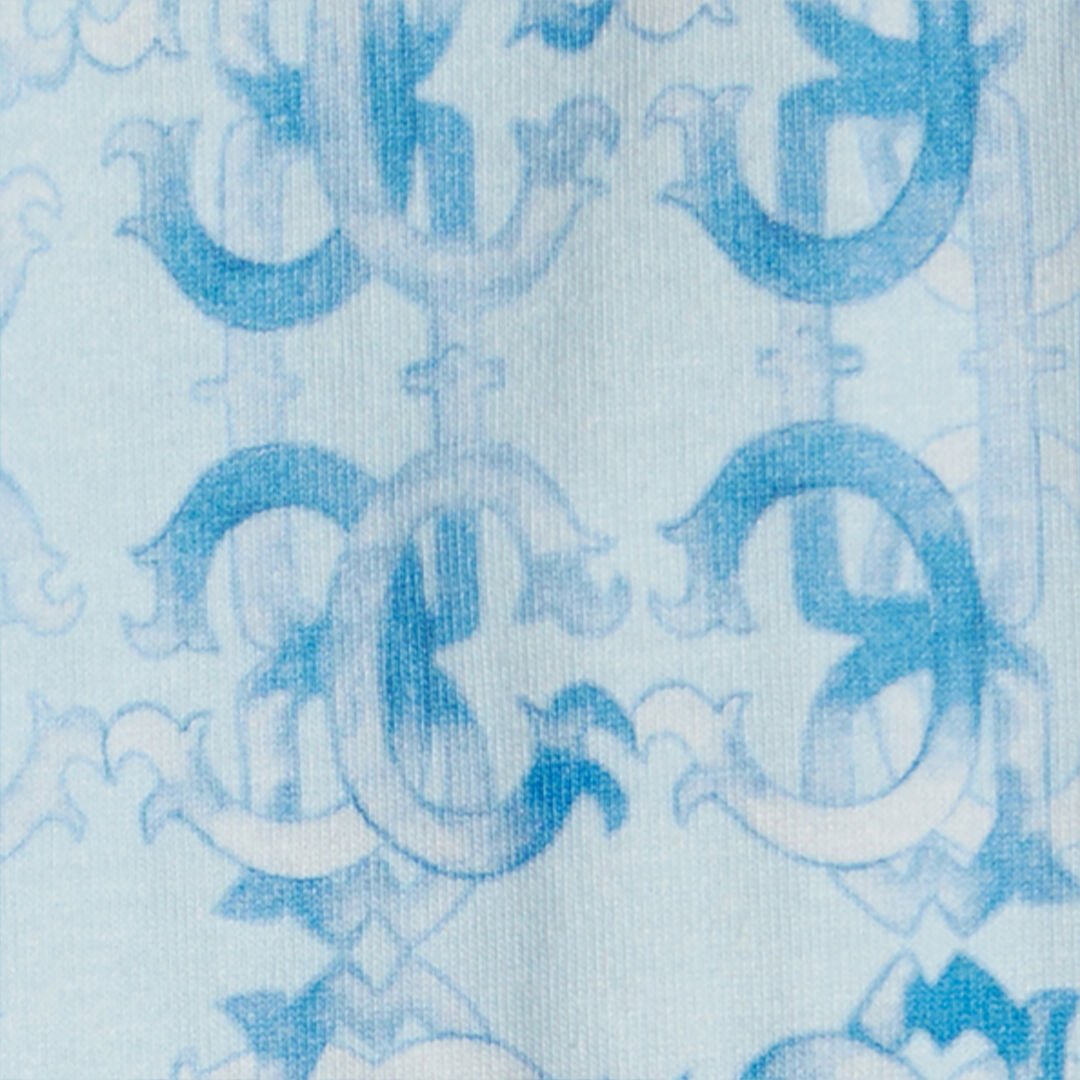 JU Tiger-print three-piece set Light blue QJT895-JVG20