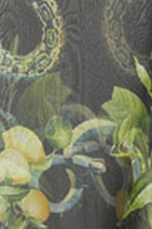 RC Roberto Cavalli kaftan with Lemon print RC Roberto Cavalli kaftan with Lemon print Black/Yellow SYI00K-2NL84