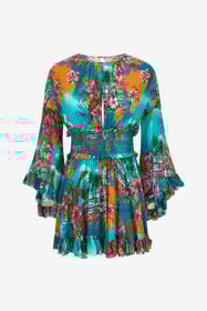 RC Minivestido Estampado Hawaii Azul claro SKT126-7HI84