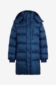 ${brand} Daunenjacke Blau mit Monogramm RC All Over ${colorDescription} ${masterID}