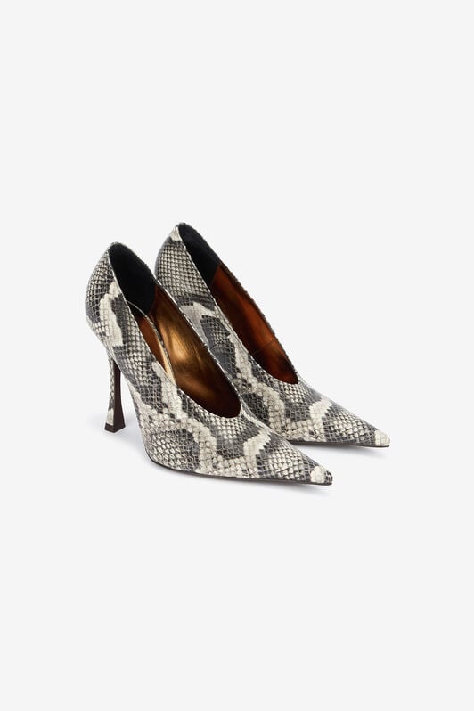RC Pumps With Python Print RC Pumps With Python Print Light Brown VKS120-PZ407