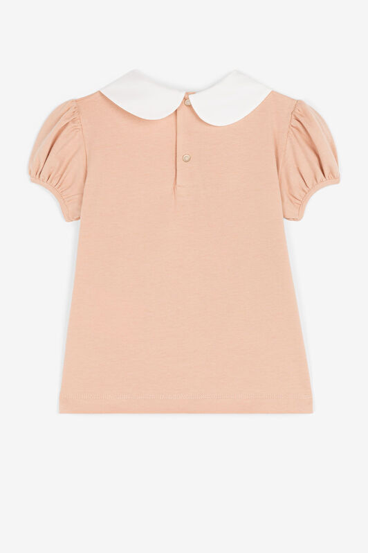 JU Top con ricamo farfalle JU Top con ricamo farfalle Rosa PJT681-JV025