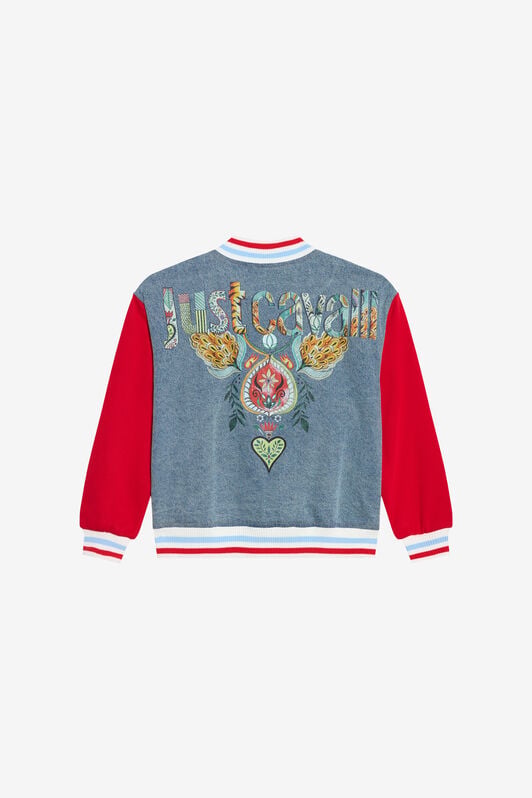 JC  LIGHT DENIM/RED BITT WFJ40C-DL008