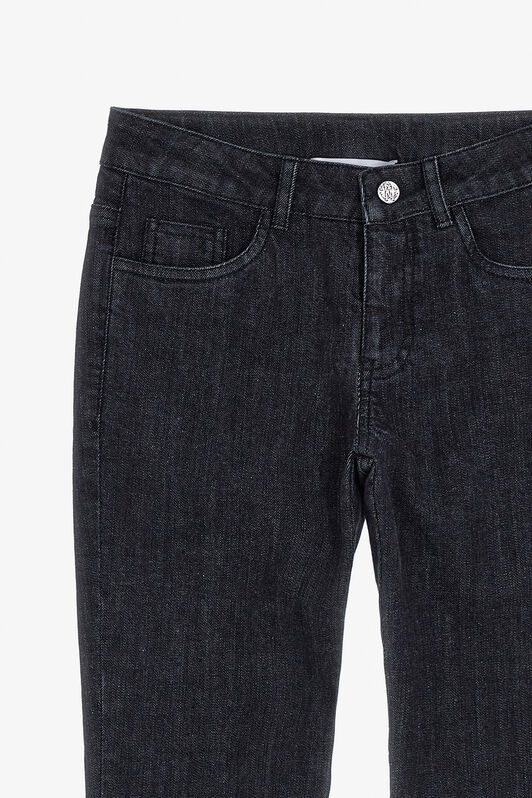 JU Dark Jeans With RC Monogram BLACK TJJ20D-DN001