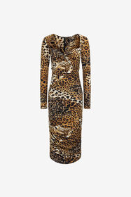 ${brand} Jaguar Skin print dress ${colorDescription} ${masterID}