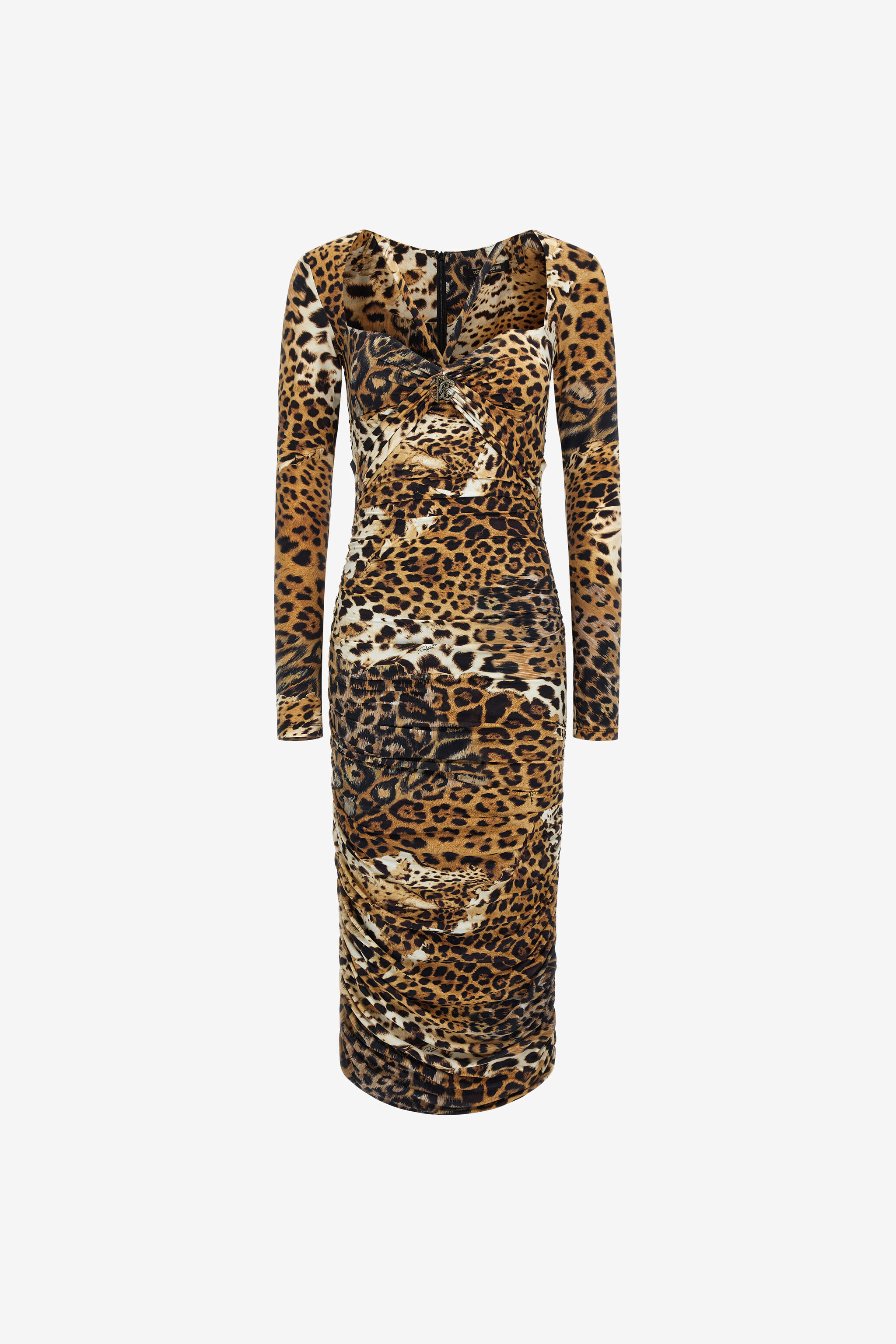 RC Jaguar Skin print dress Light Brown SKT171-LNG34