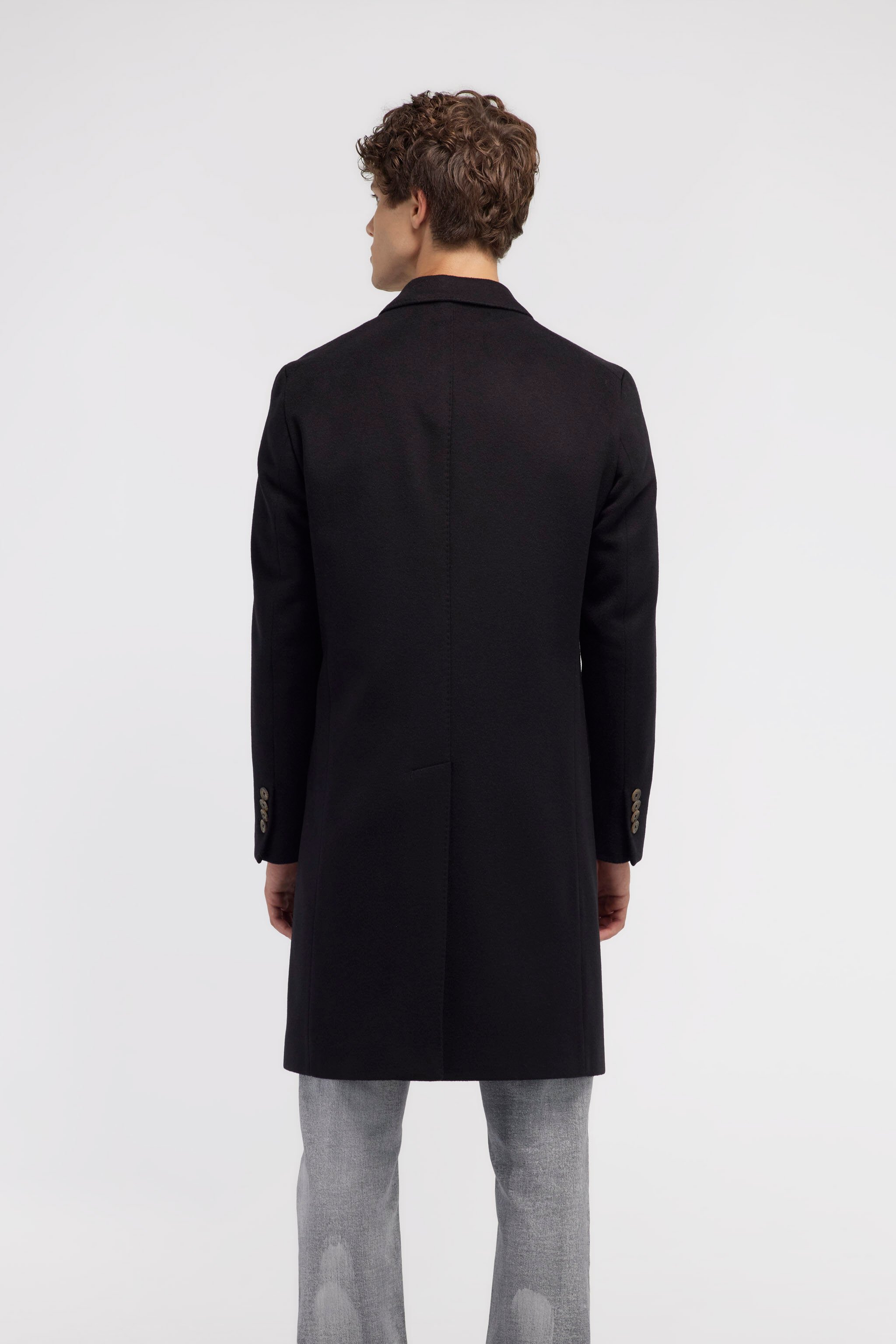 RC Single-breasted coat Schwarz NOT50D-WH016