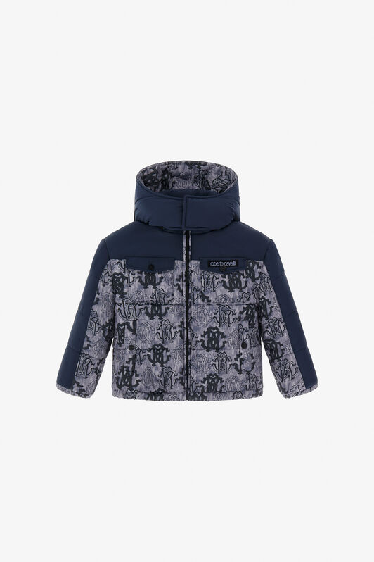 JU Giacca con Logo RC GREY/BLUE TJT40C-5RM11