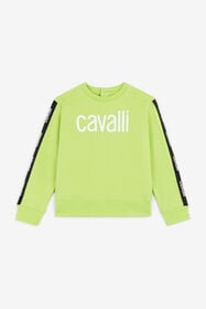 ${brand} Logo-Stripe Sweatshirt ${colorDescription} ${masterID}