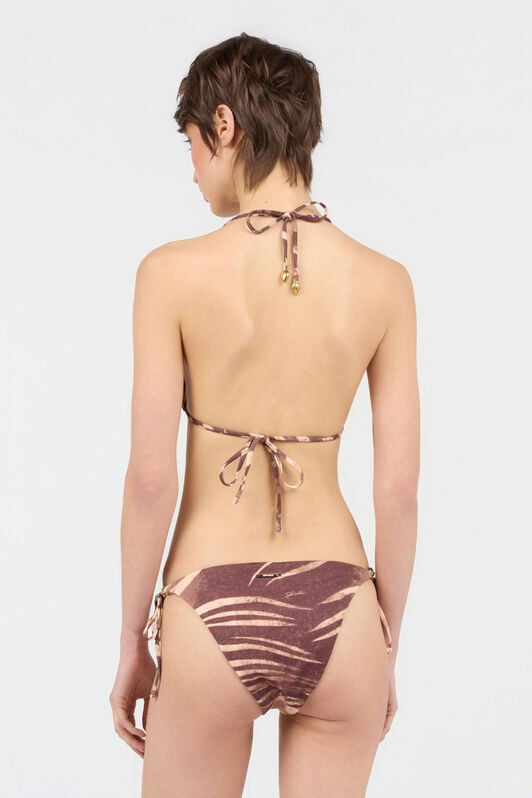 JC Natural Barb Print Bikini 751 BEIGE + 709 MARR WFM032-WF751