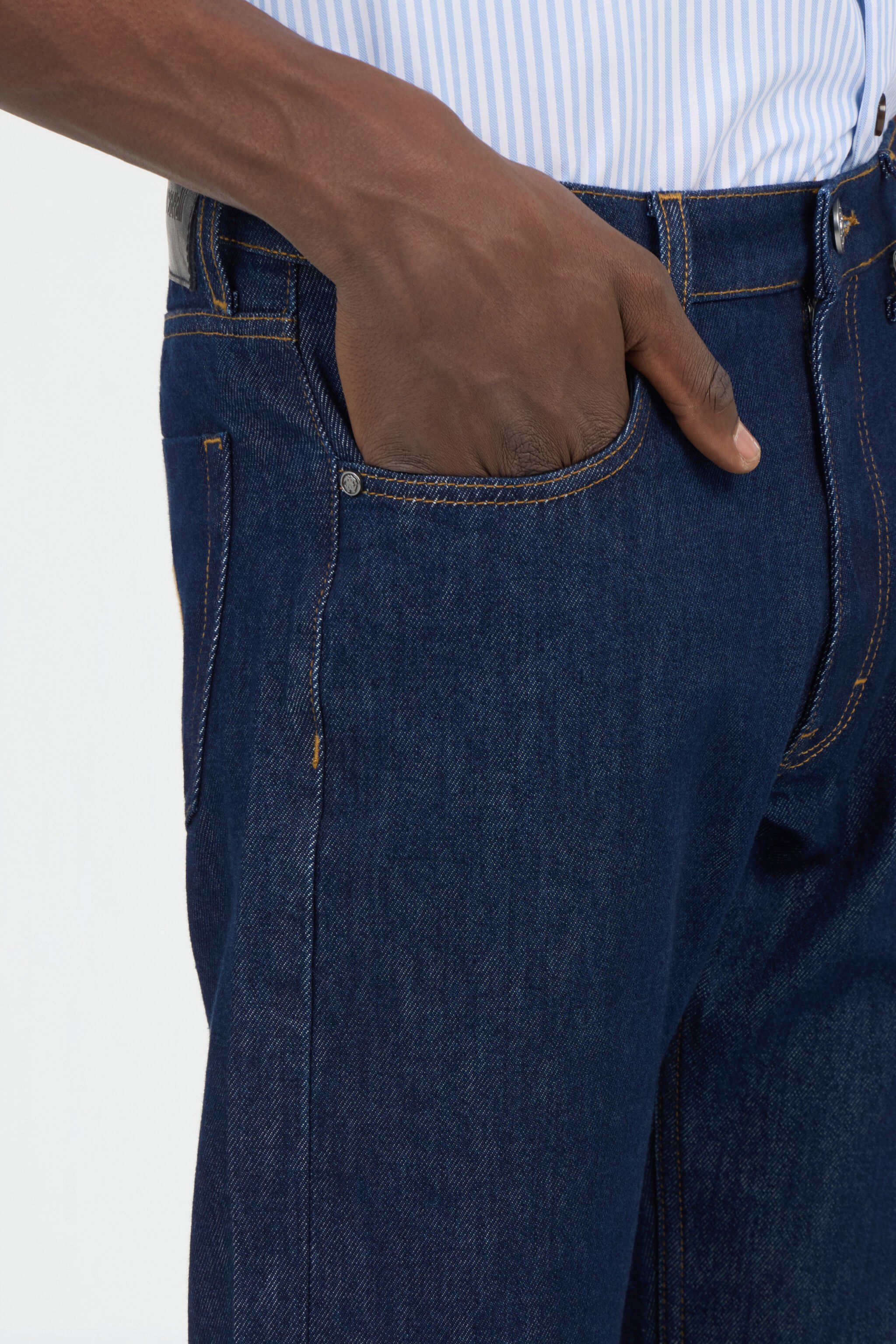 RC Jeans con Ricamo Monogram RC EXTRA DARK BLUE SOJ20A-DL015