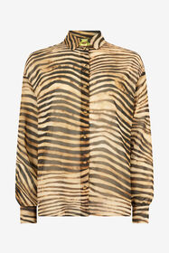 ${brand} Tiger Skin Print Shirt ${colorDescription} ${masterID}