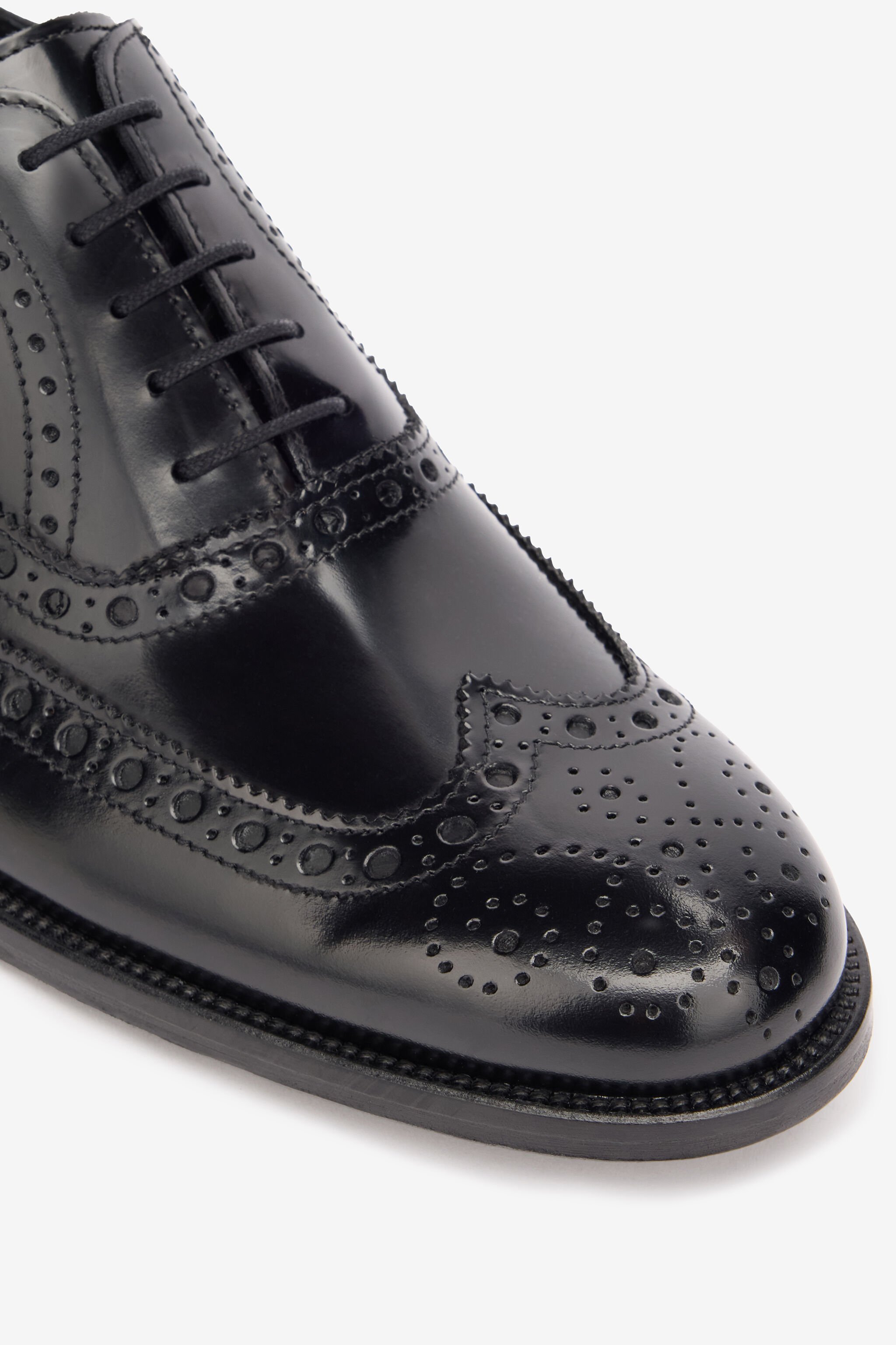 RC Brogue Derby Loafers Black POS00J-PZ085