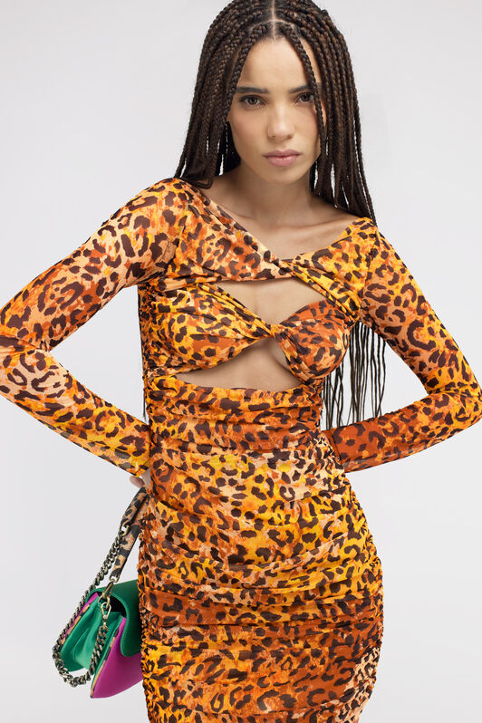 JC Just Cavalli dress Orange SFT128-SF973
