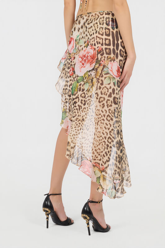 RC Sarong mit Jaguar Roses-Print RC Sarong mit Jaguar Roses-Print NATURAL XQW035-HNT24