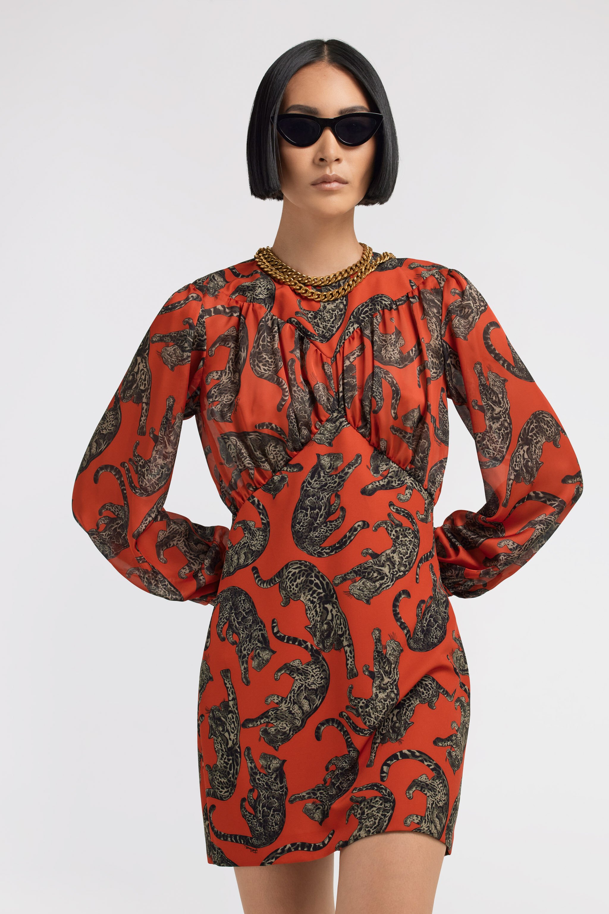 JC Just Cavalli Dress Red TFT145-TF212