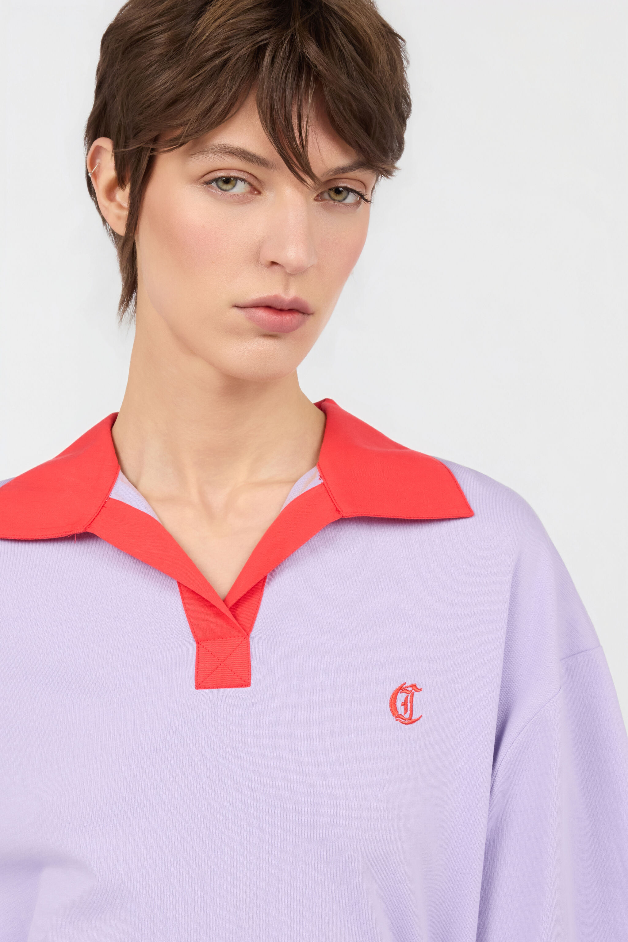 JC Camiseta lila 362 LAVANDER + 559 B WFT204-WF586