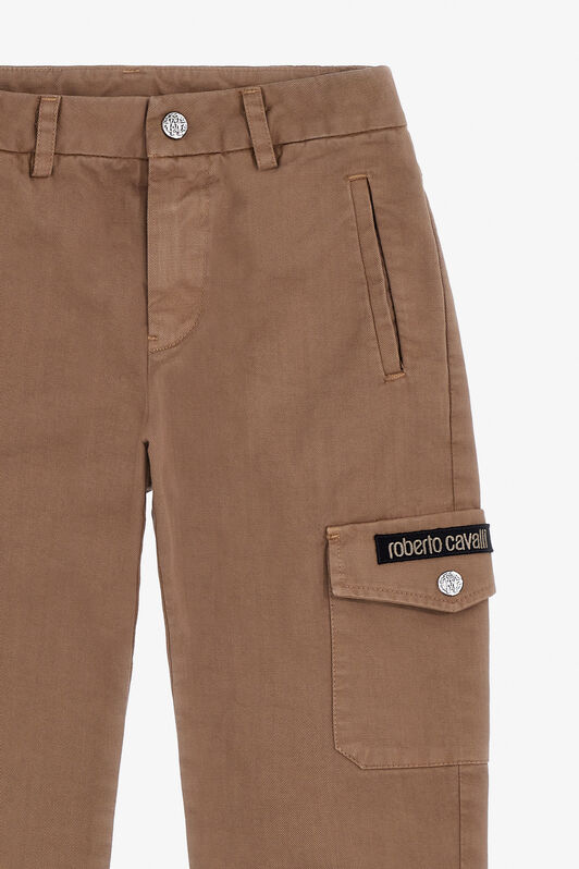 JU RC Logo Cargo pants BEIGE TJT20B-CE035