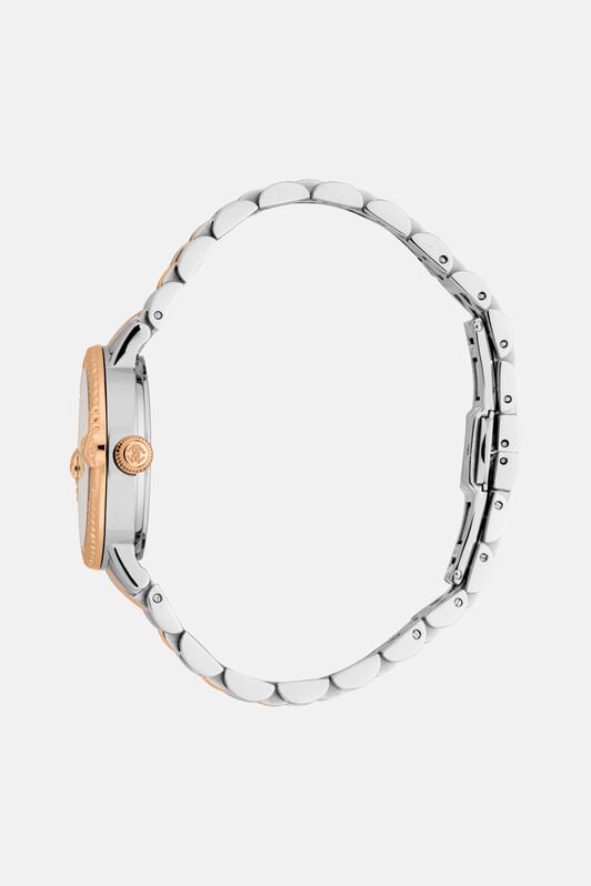 RC Roberto Cavalli by Franck Muller Snake watch Silver/Rose gold RALG59-IG131