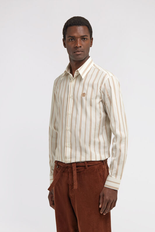 RC Camisa a Rayas Marfil TRT700-CH039