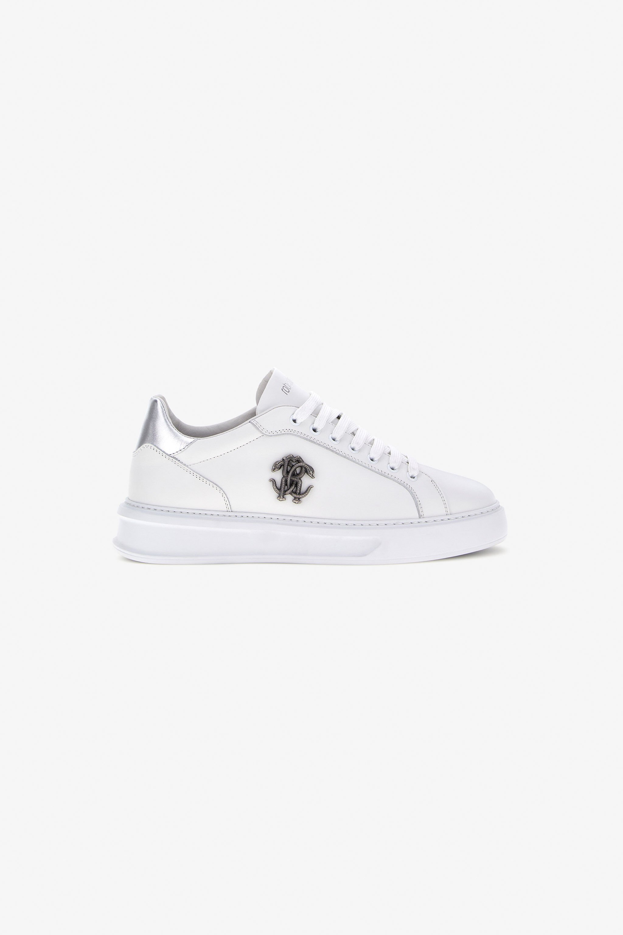 RC Sneakers with Monogram RC Weiß/Grau SRS099-PZB23