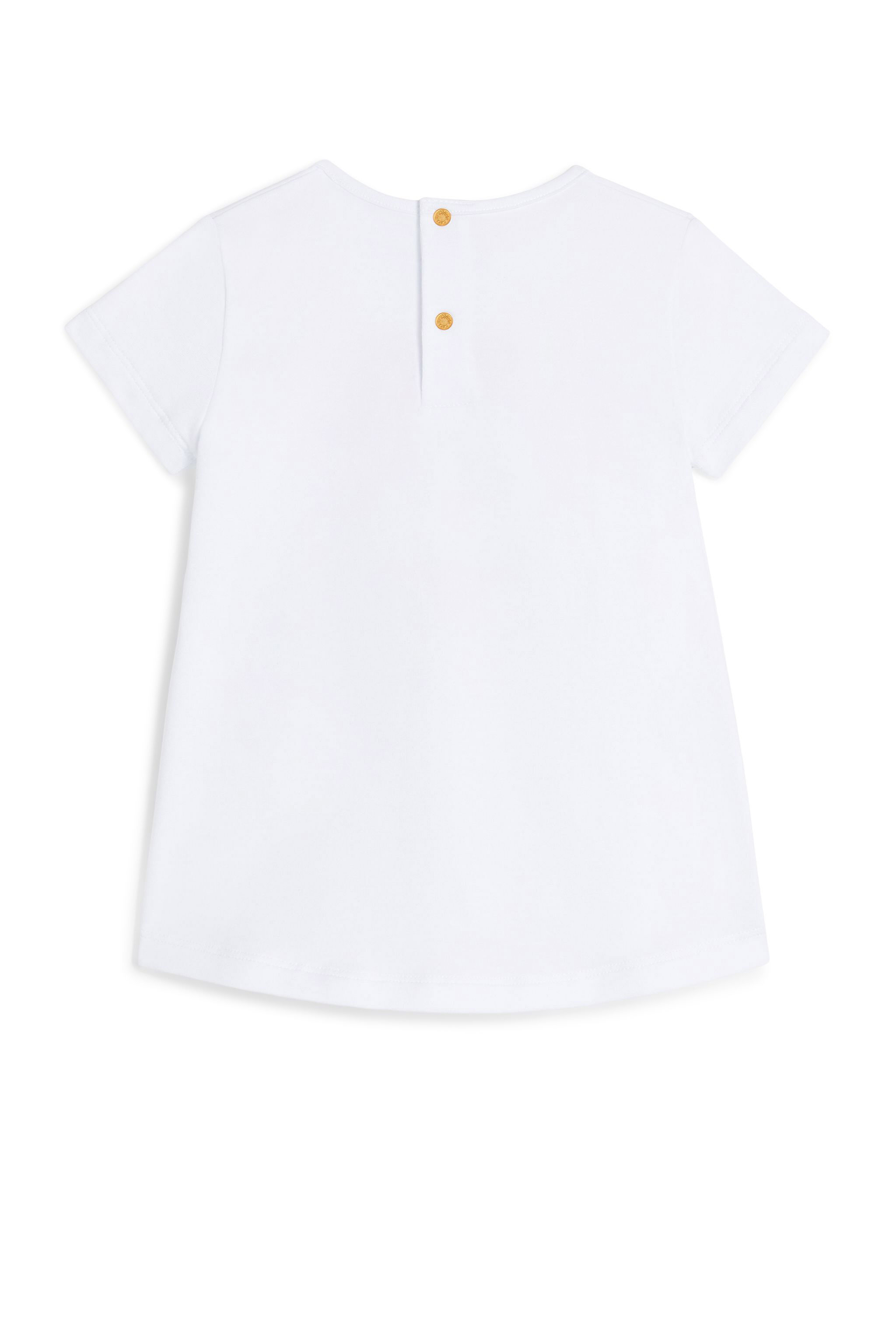 JU T-shirt imprimé Cavalli Mania Heart WHITE MJT643-JV025