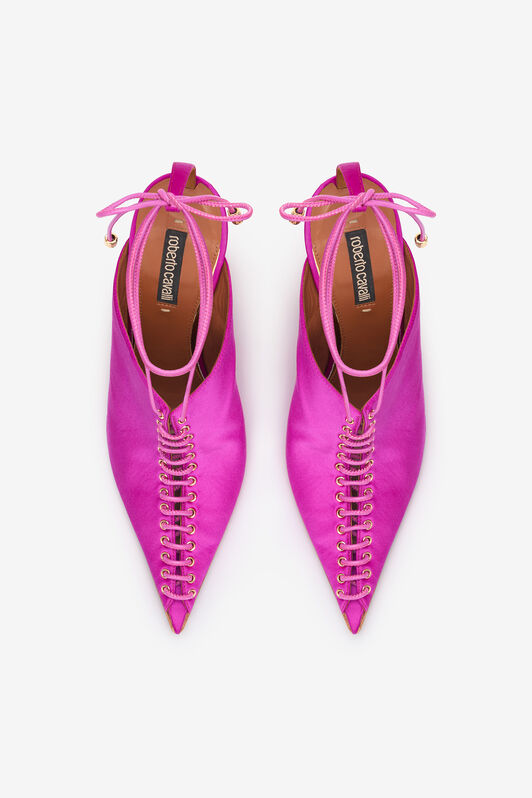 RC Lace-Up Mules Fuchsia UWS008-FL113