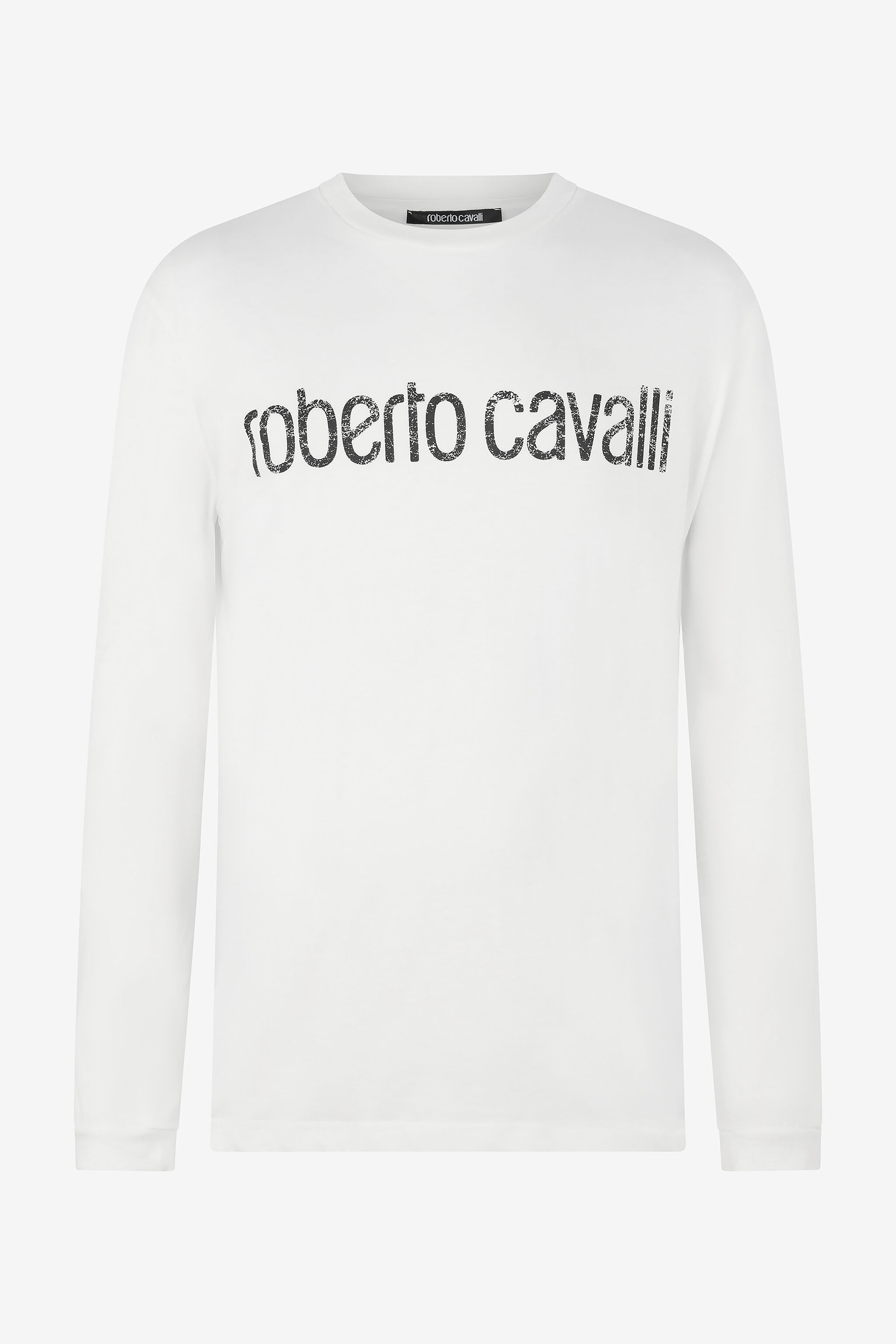 RC T-Shirt Mit Langen Ärmeln Und Logo Weiß POT61B-JD060