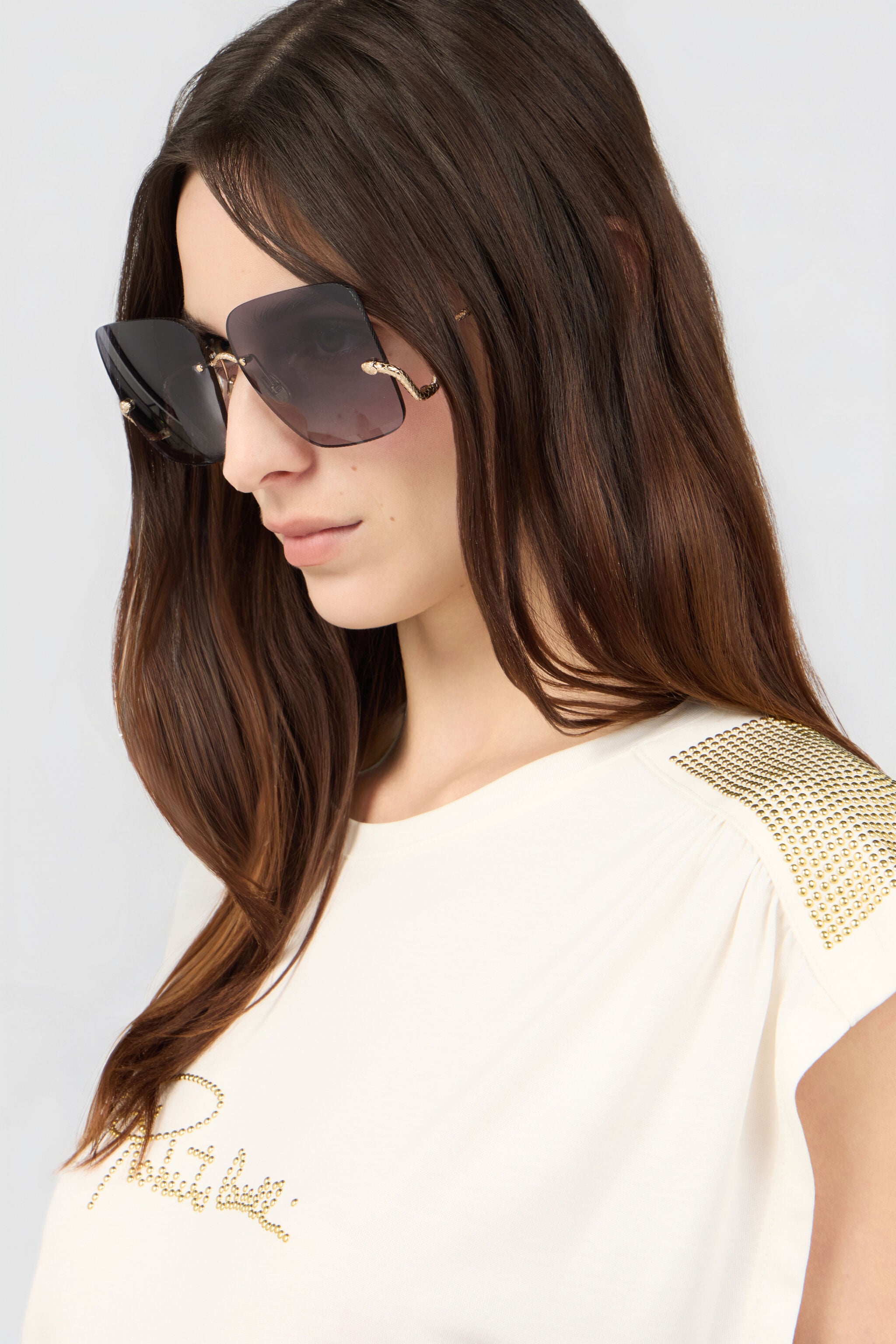 Sunglasses Roberto Cavalli - Snake Collection in Black for Women