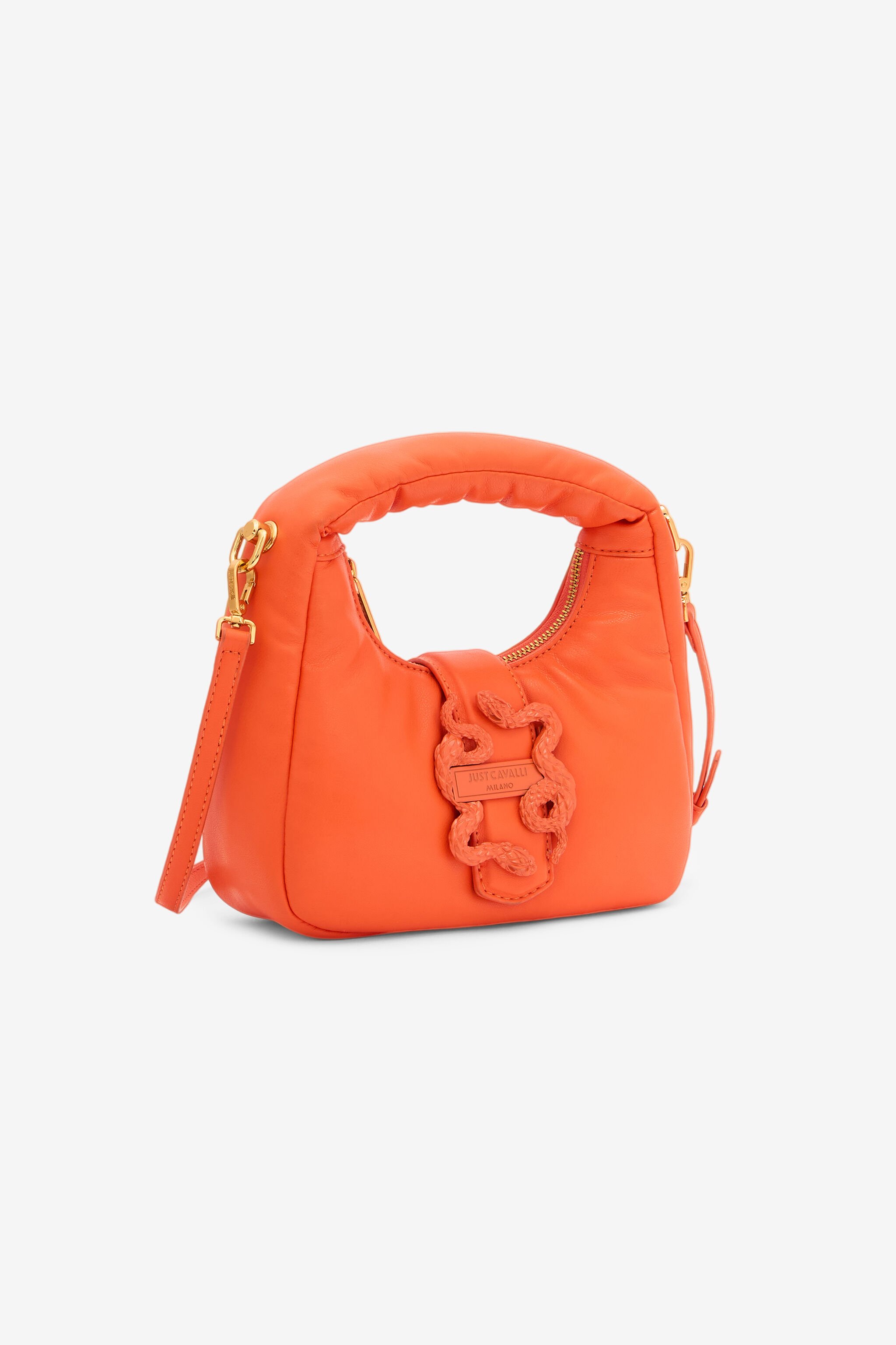 JC Small Bag With Mirror Snake Orange UFB052-UF421