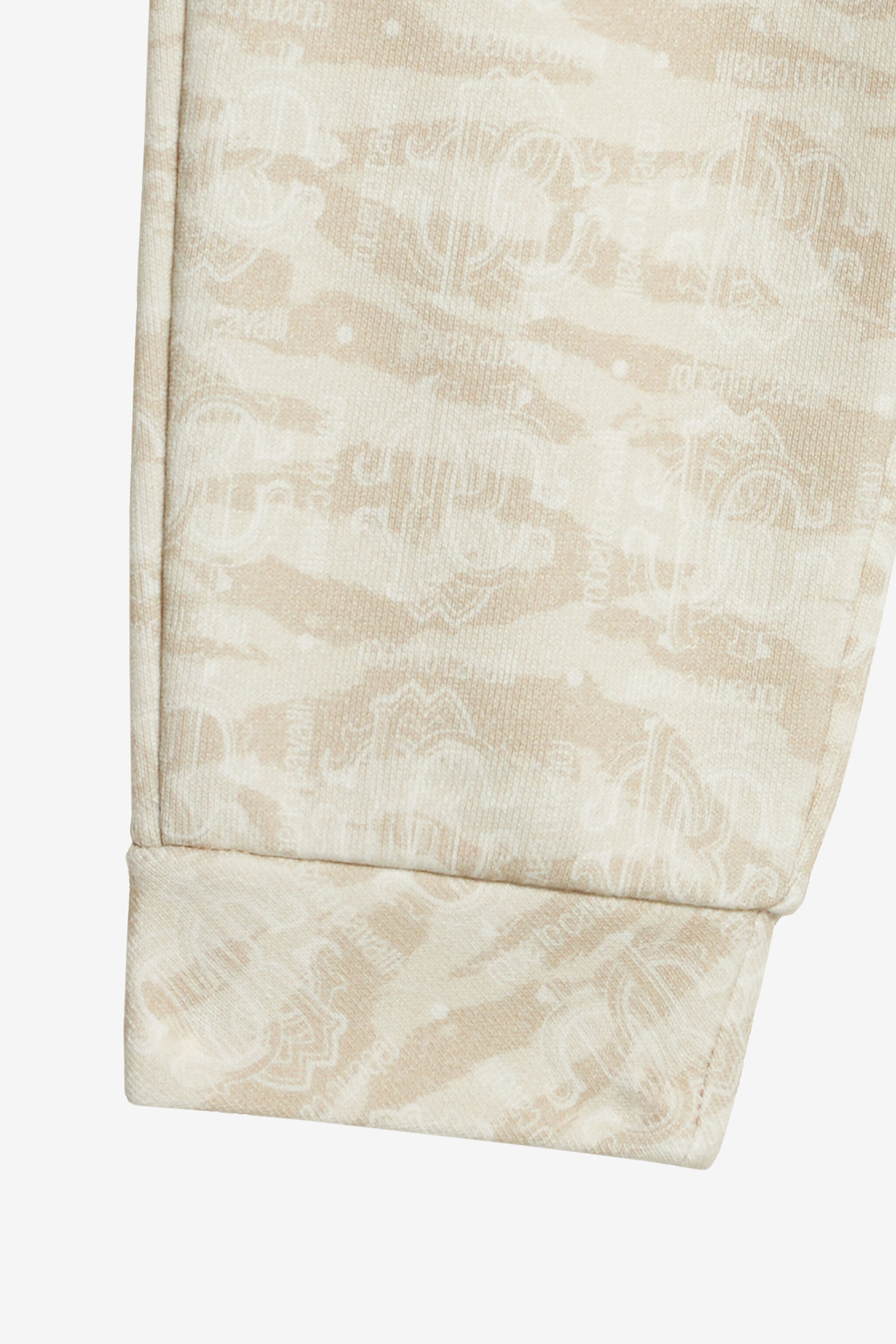 JU Hose Mit Print Tiger Skin Und Monogramm RC Elfenbein UJT221-5OO44