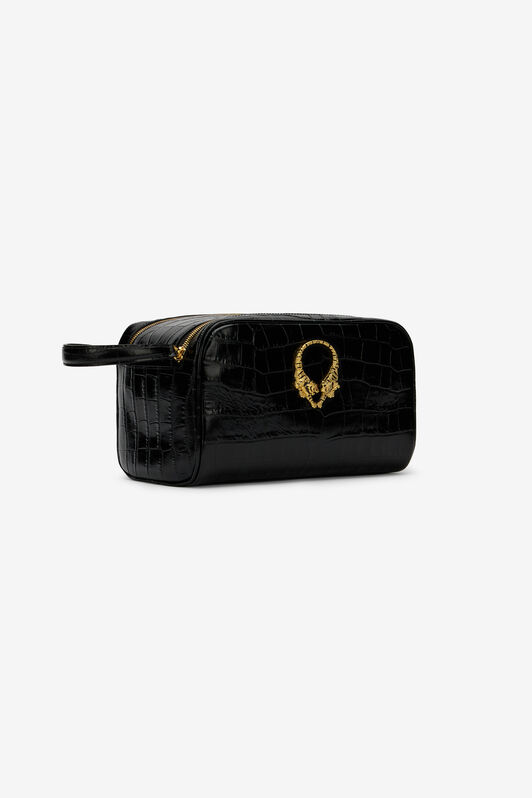 RC Black Leather Cosmetic Case RC Black Leather Cosmetic Case BLACK WRA001-PZ975