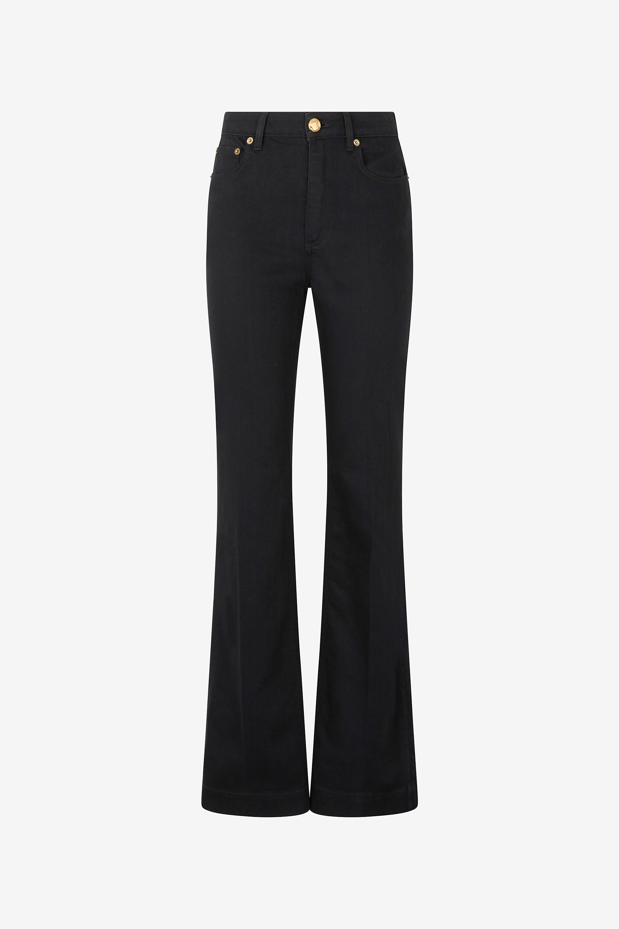 RC Jeans with Mirror Snake Monogram Black VKJ221-DE001
